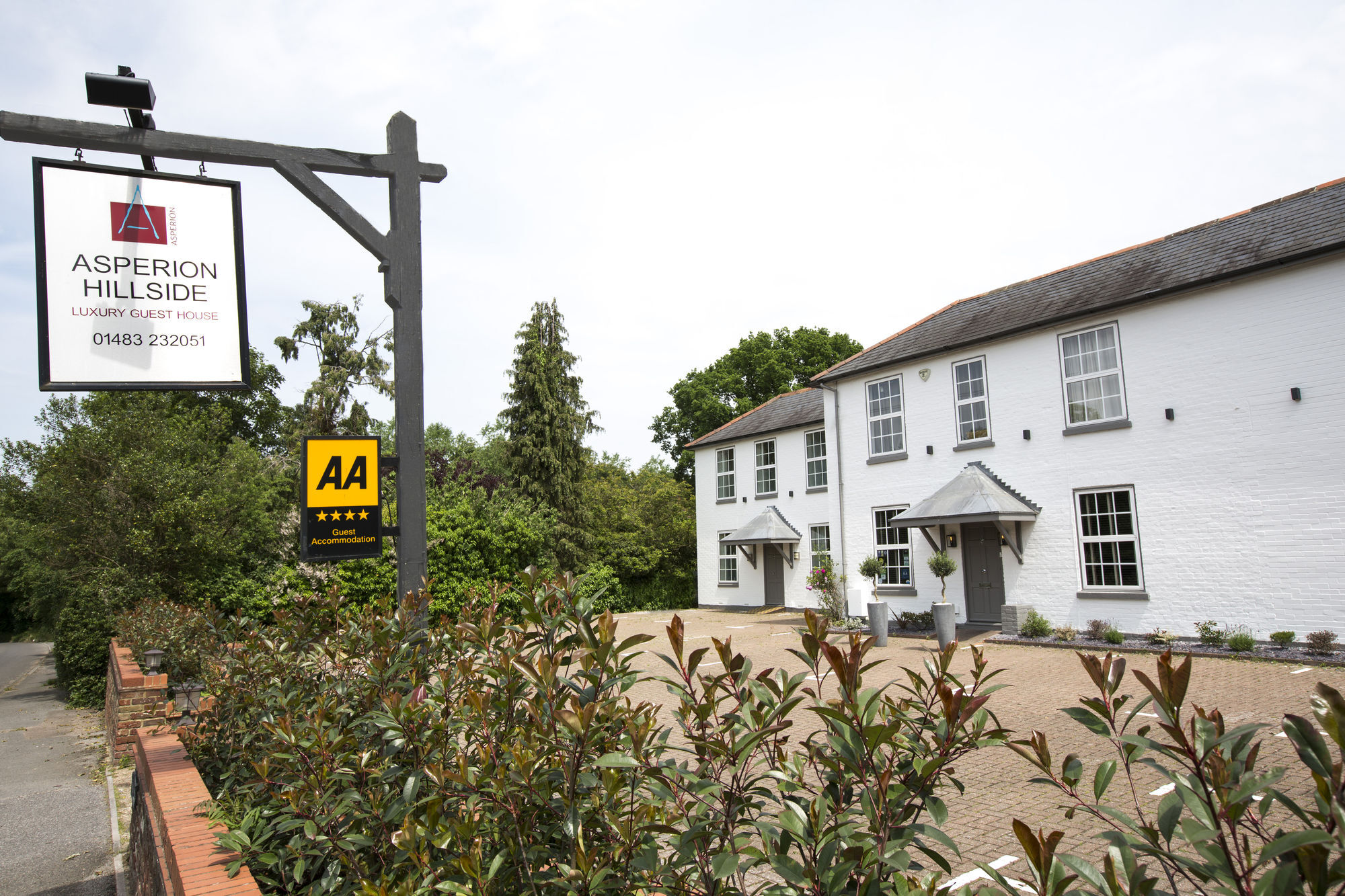 Asperion Hillside Hotel Guildford Exterior foto